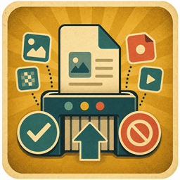 Restrict WP Upload Type logo