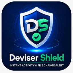 Deviser Shield – Instant Activity & File Change Alert logo