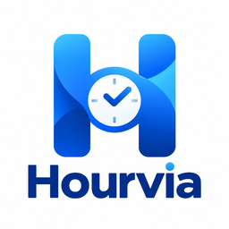 Hourvia – Employee Timesheets & Job Site Time Tracking logo