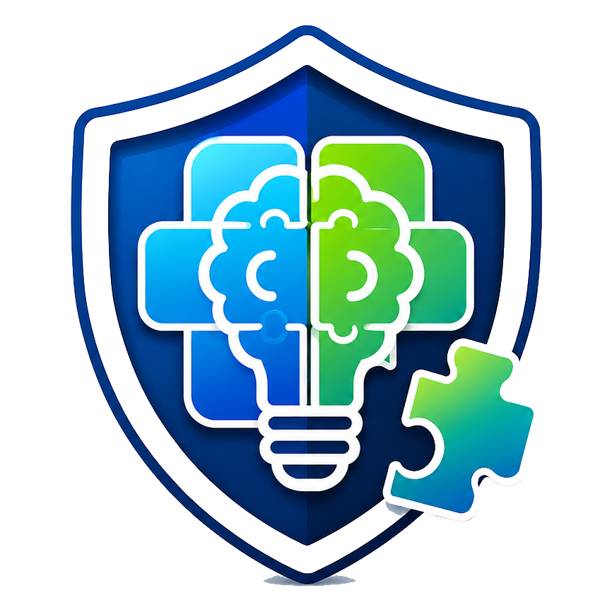 Human Verification Brain Puzzle For Login Security Guard logo