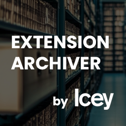 Icey – Extension archiver logo