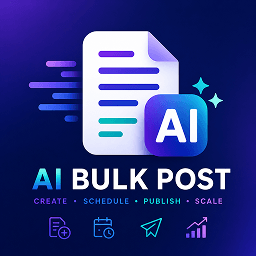 AI Bulk Post logo