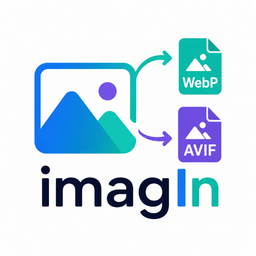 imagIn – WebP & AVIF Converter logo