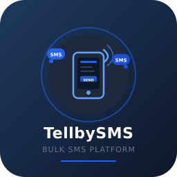 TellbySMS by ScopeHost logo