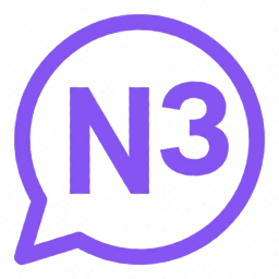 N3 Chat – AI Agent, Live Chat, Calendar Booking & Social Marketing logo