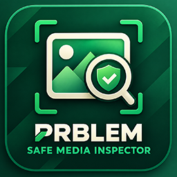 PRBLEM Safe Media Inspector logo