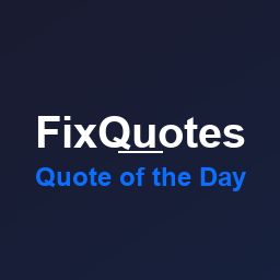 FixQuotes Quote of the Day logo