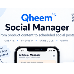 Qheem Social Manager logo