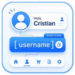 CAS – Username Display – Custom Shortcode logo