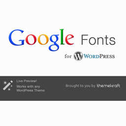 TK Google Fonts logo