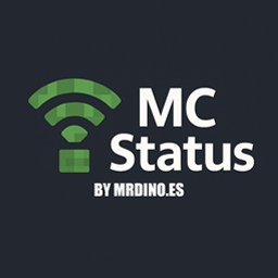 Server Status for MC by MrDino logo