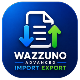 Wazzuno Advanced Import Export logo