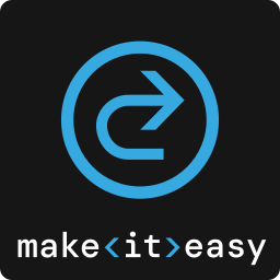 MakeITeasy Flip Card logo