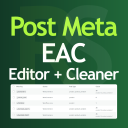 Post Meta Editor and Cleaner by RotiStudio logo