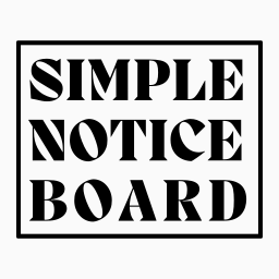 Simple Notice Board – Easy Announcements and Notices logo